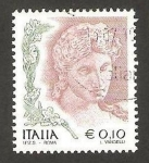 Stamps Italy -  2535 - La mujer en el arte