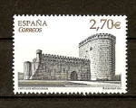 Stamps Spain -  Castillo de Arevalo.