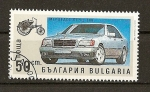Stamps Bulgaria -  Mercedes 600.