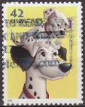 Stamps United States -  USA 2008 Sello Disney 101 Dámatas usado 42c