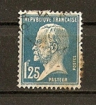 Stamps France -  Efigie de Pasteur.