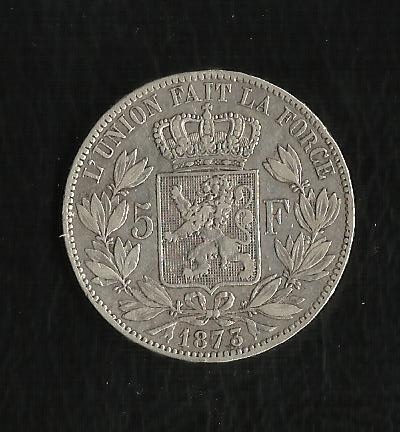 Leopoldo II / (reverso)