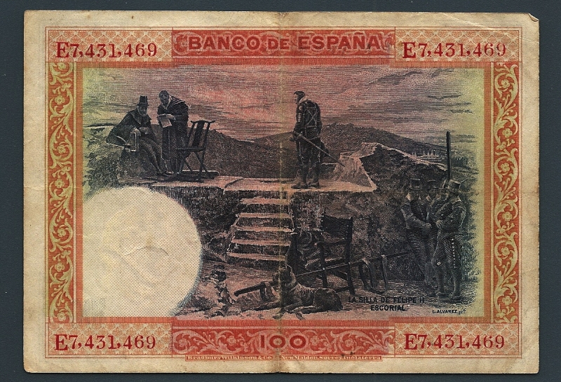 La silla de Felipe II - El Escorial