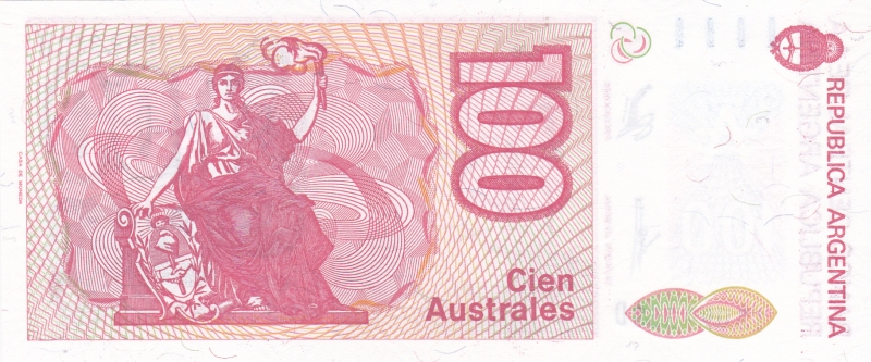 BILLETE DE ARGENTINA- Domindo F. Sarmiento