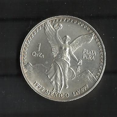Serie Libertad / Onza Troy de Plata