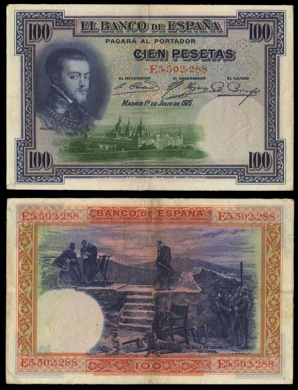 CIEN PESETAS