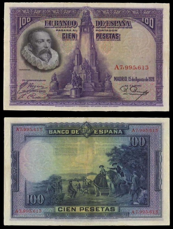 CIEN PESETAS