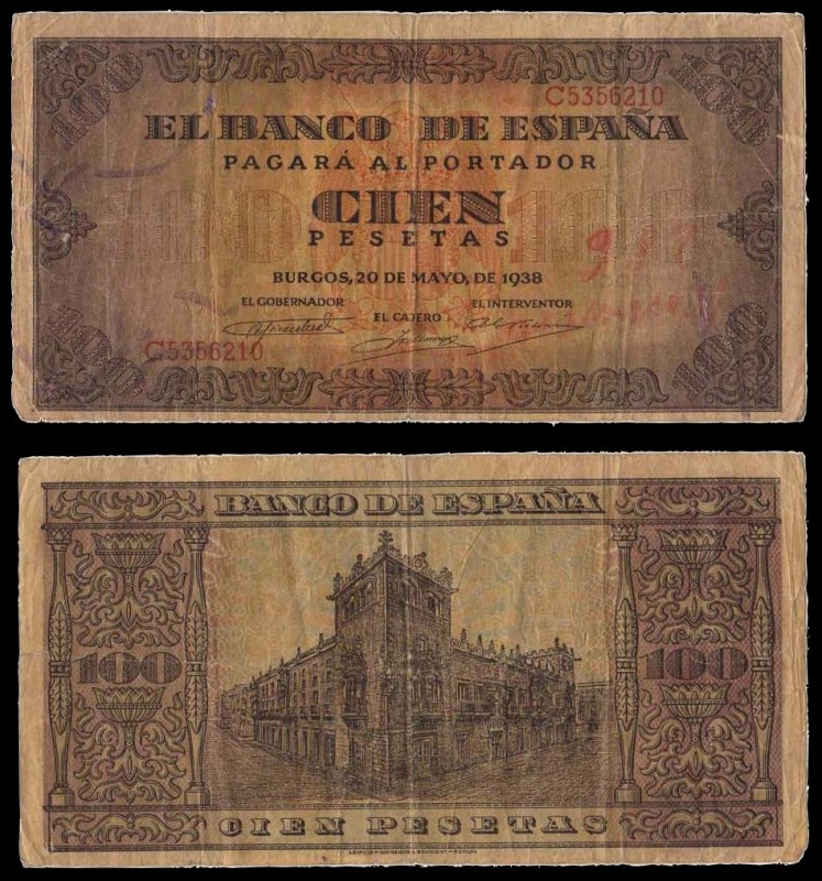 CIEN PESETAS