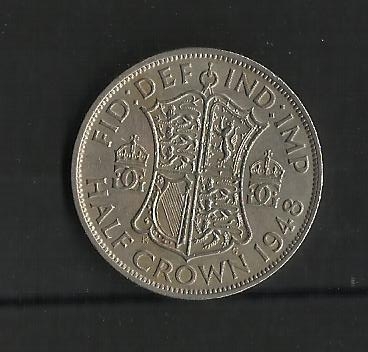 Jorge VI / reverso.