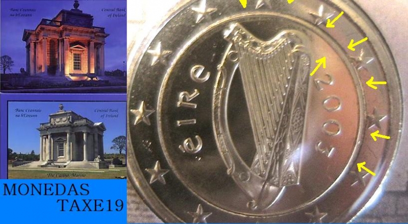 Irlanda 2003- 2� con error en blister