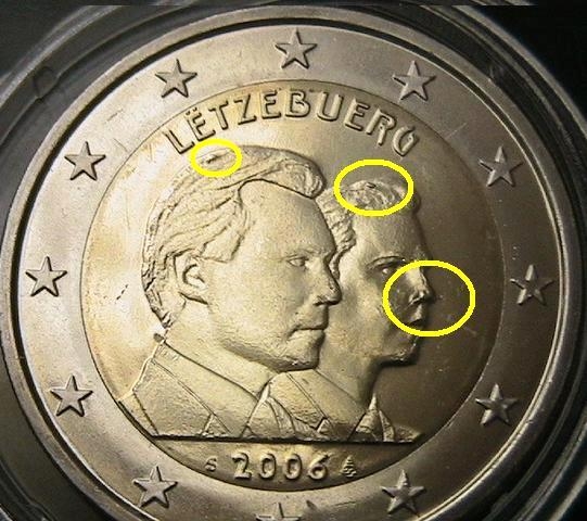 Luxemburgo 2006- 2� Conmemorativo-Error 
