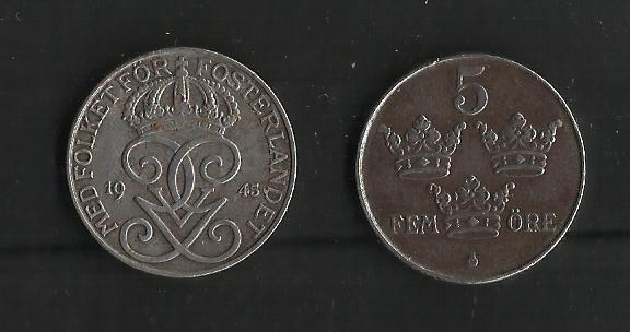 Segunda Guerra Mundial / Moneda de Escasez.