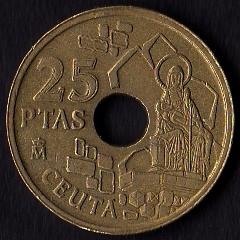 25 Pesetas