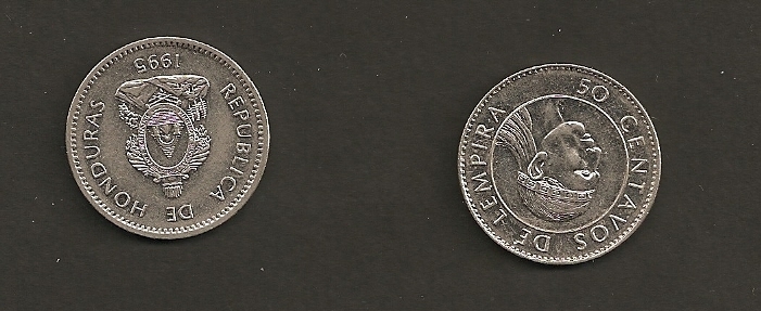 50 centavos de lempira