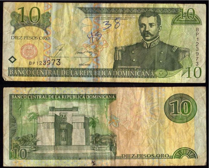 DIEZ PESOS ORO