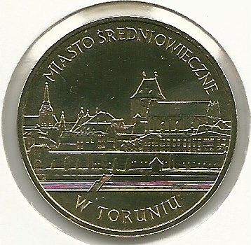 Ciudad medieval de Torun-Anverso