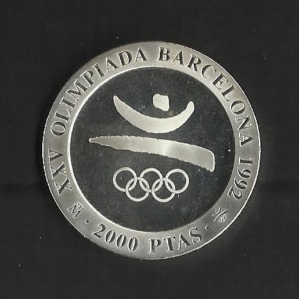 Barcelona 92 / Emblema / anverso