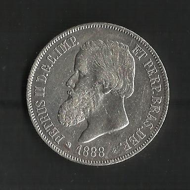 Pedro II / anverso./ 1888