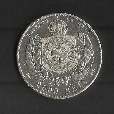 Pedro II / reverso./ 1888