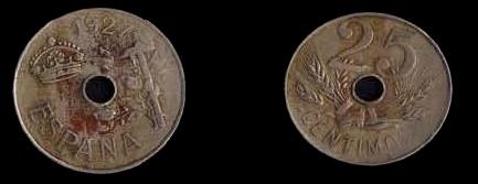 25 Pesetas