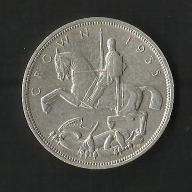 Jorge V / reverso./ 1935