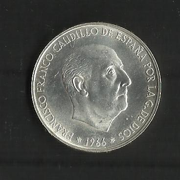 F.Franco / Estado Espa�ol / anverso.