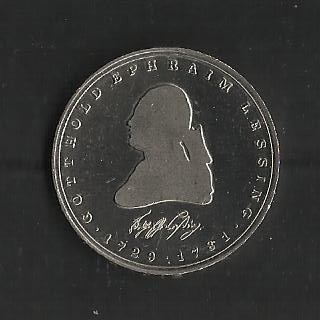 Gotthold Ephraim Lessing (Proof) / anverso.