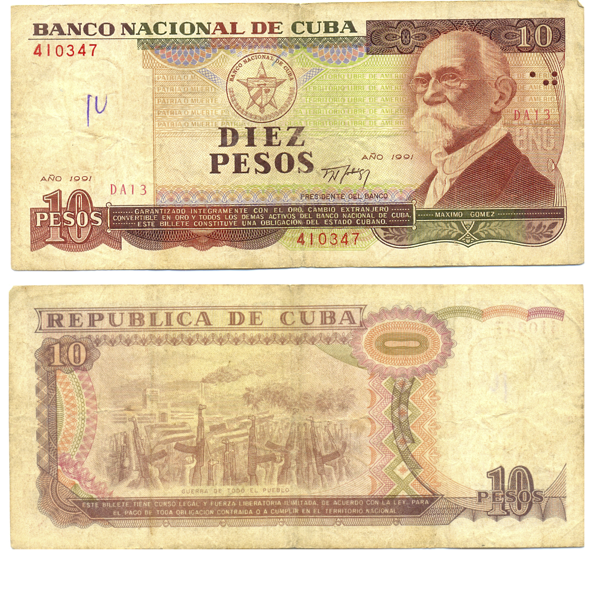10 pesos