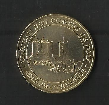 Medalla Oficial / Castillo de los Condes de  Foix / anverso