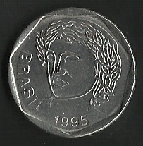VEINTICINCO CENTAVOS BRASIL (POSTERIOR)