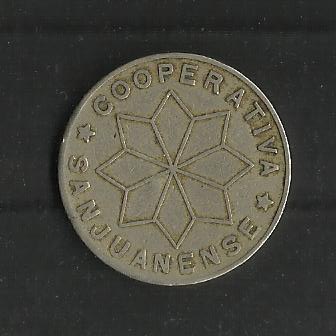 Cooperativa Sanjuanense / Anverso