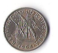 ESCUDO REPUBLICA PORTUGUESA (CARA POSTERIOR)