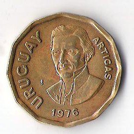 ARTIGAS - NUEVO PESO URUGUAY (CARA POSTERIOR)