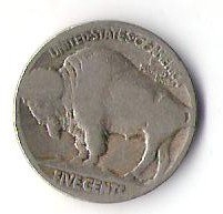 BUFALO-INDIO - USA (CARA FRONTAL)