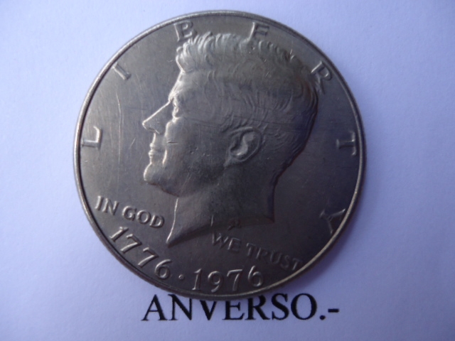 1976-Kennedy. Half Dollar, Bicenternario 1776-1976
