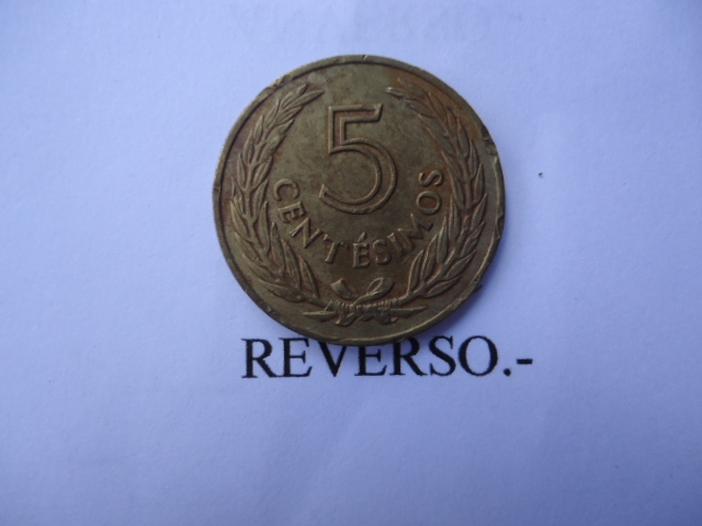 Rep. Oriental del Paraguay-5 Cent-1960