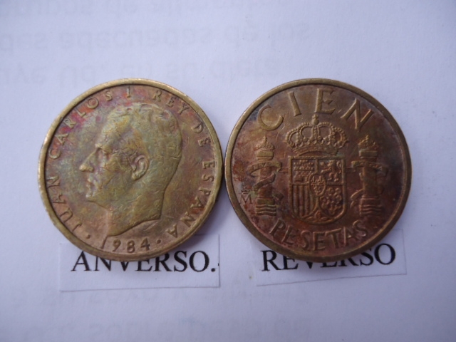 100 Pesetas-Juan Carlo I