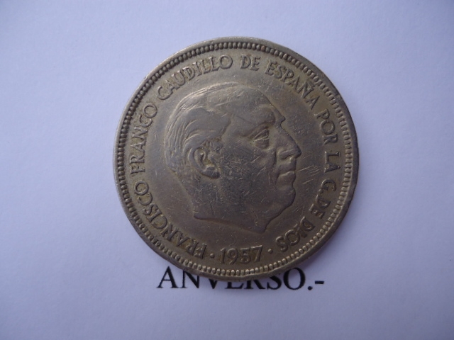 Fco.Franco-Caudillo de Espa�a por la G. de Dios-1957