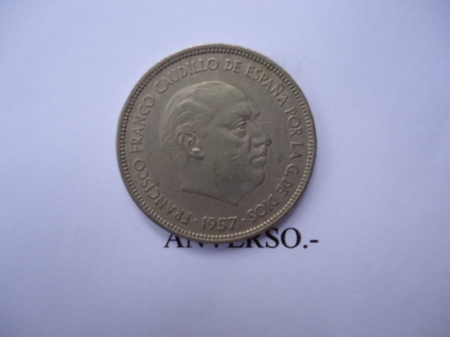 Fco.Franco-Caudillo de Espa�a por la G. de Dios-1957