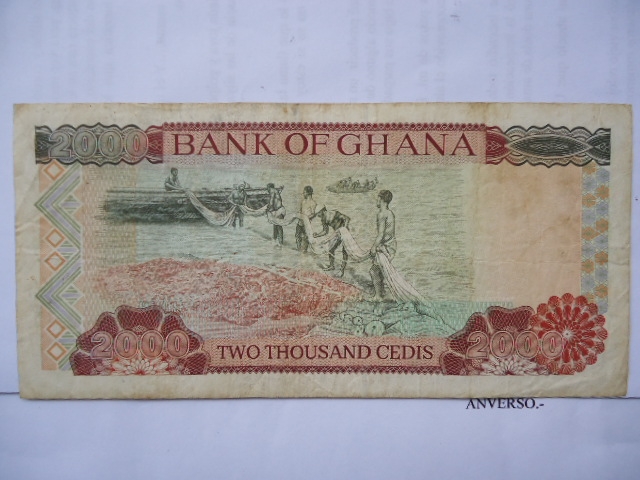 Bank of Ghana- Two Thousand Cedis.
