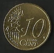 MONEDA ALEMANIA - EURO CENT (FRONTAL)
