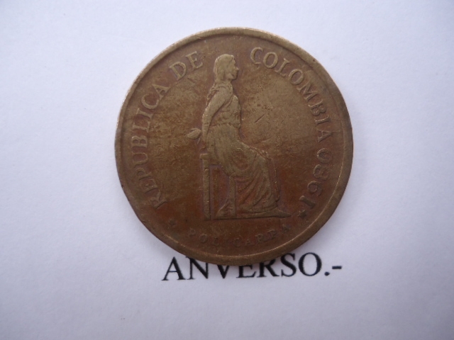 Rep�blica de Colombia- Policarpa Salavarrieta- 1980