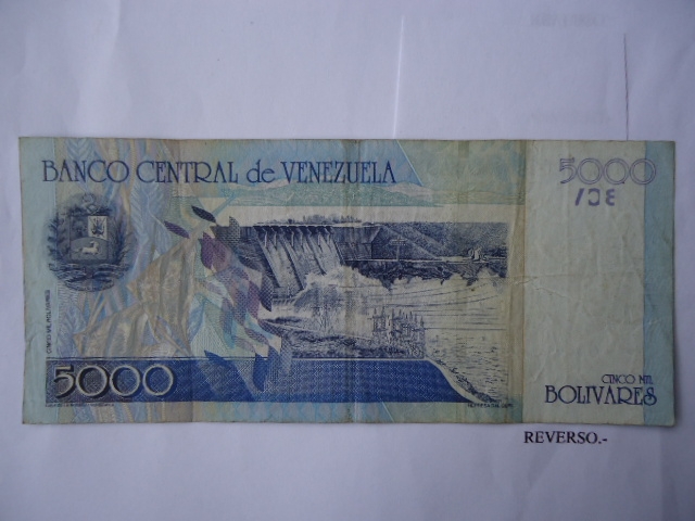 Banco Central de Venezuela- Represa de Guri.