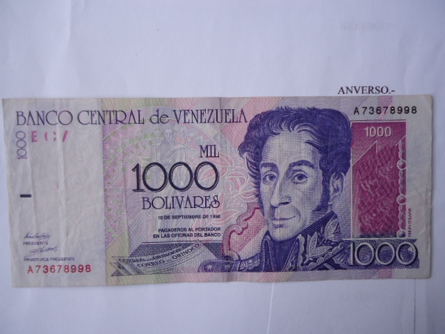 Banco Central de Venezuel- Sim�n Bol�var