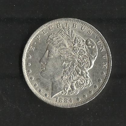 Dolar Morgan / Anverso