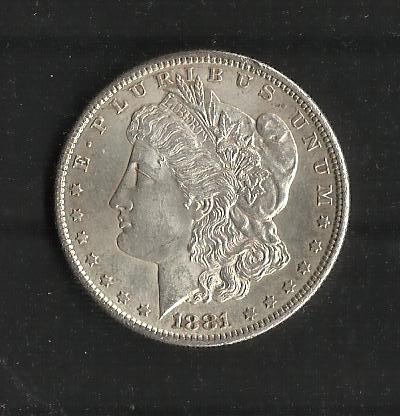 Dolar Morgan / Anverso