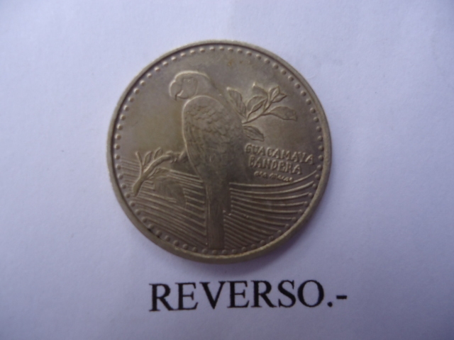 Rep�blica de Colombia-$200-Guacamaya Bandera (Reverso)