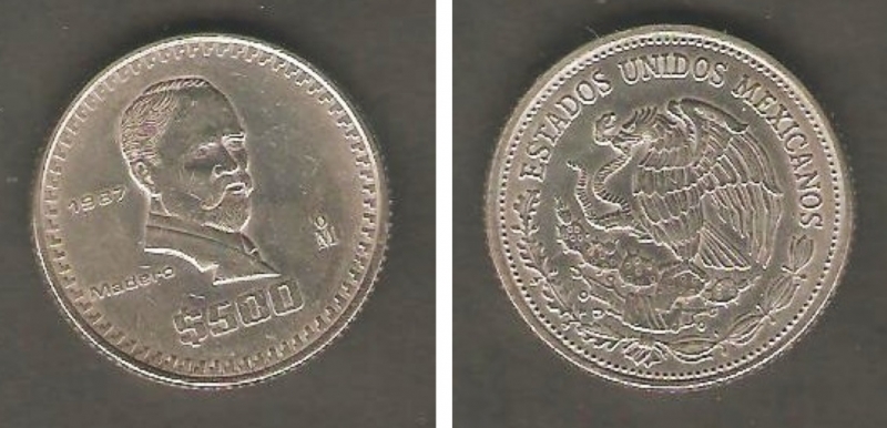 Francisco I. Madero y Escudo Nacional