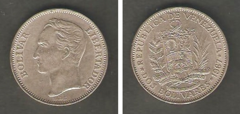 Sim�n Bol�var y Escudo Nacional