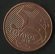 MONEDA BRASIL - TIRADENTES- FRONTAL